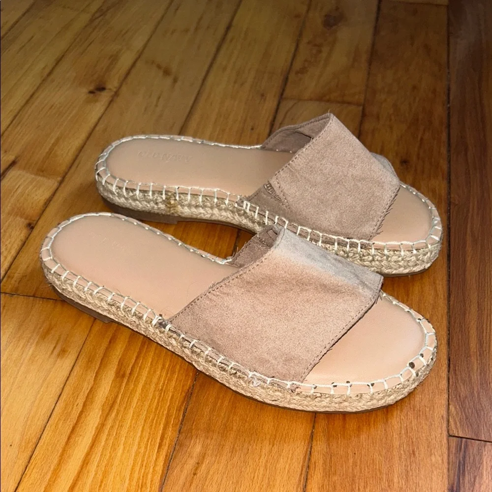 Old Navy Tan Espadrille Sandals